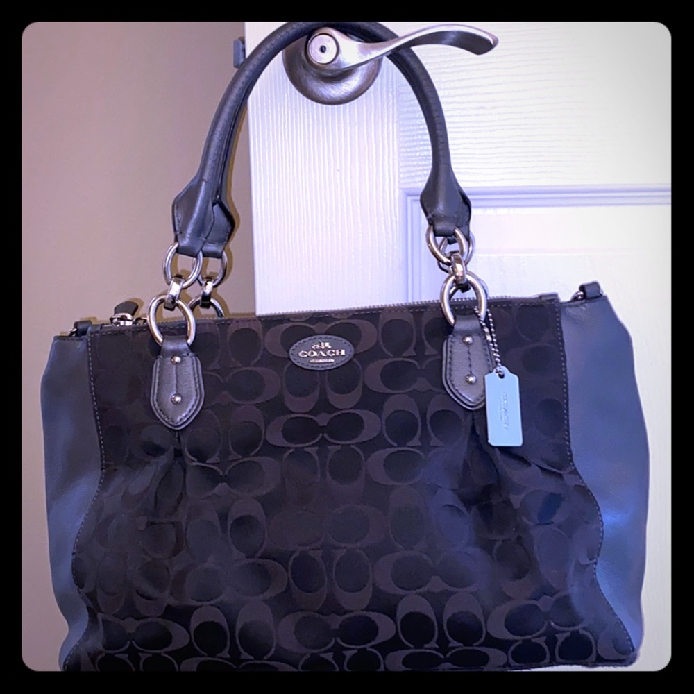 Coach Purse -Gray - image 1